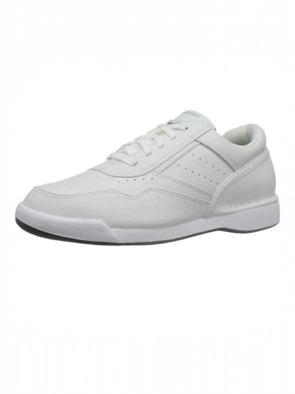 Rockport Men's M7100 Prowalker White‎ Leather  Comfort Sneaker Size 7.5 Wide
